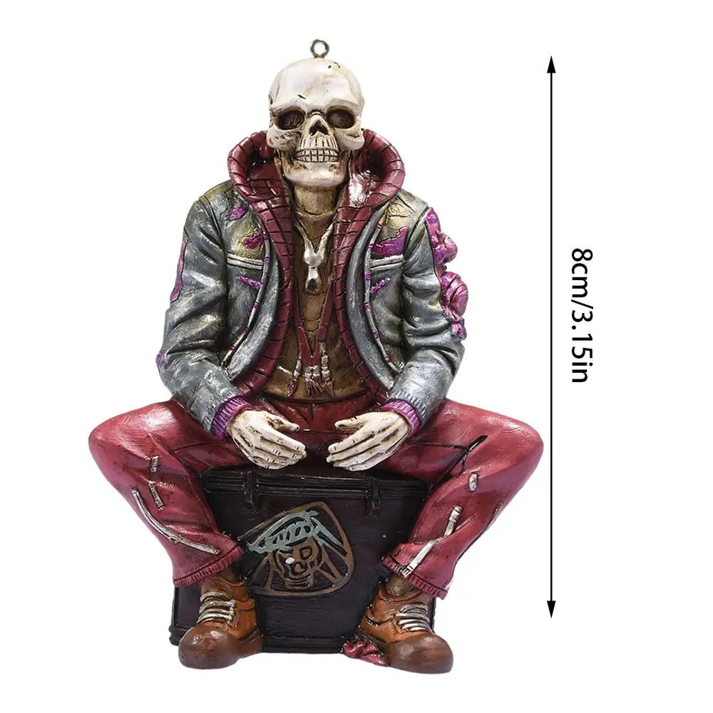 Halloween Rock Skull Band - Doll Halloween Party Celebration - A Gift For Rock Musicians