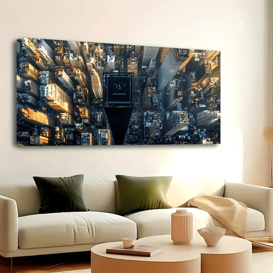 New York City oil painting