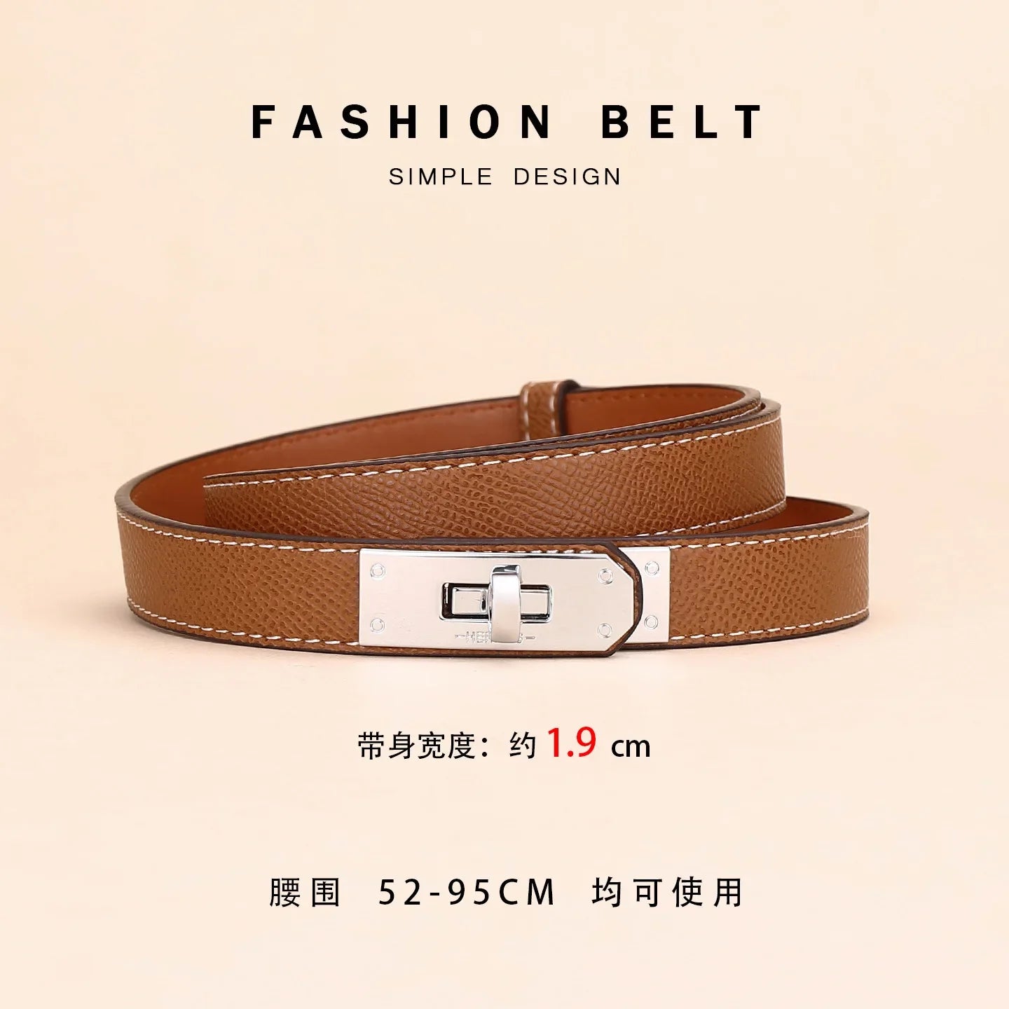 Adjustable Plutonium Leather Ladies Dress Accessories Slim Belts - Thin Women Belt Belts Alloy Buckle