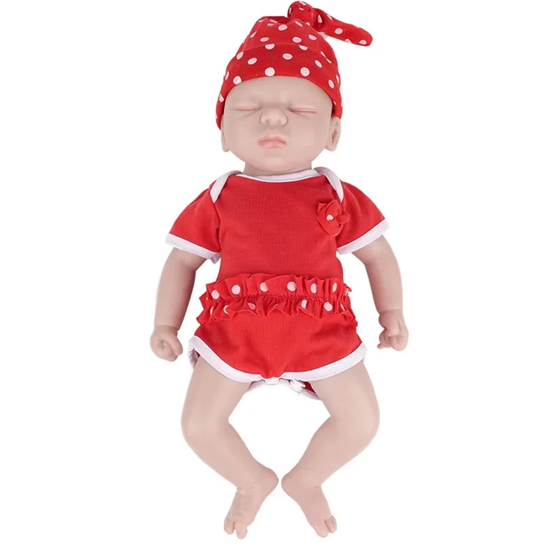 100% Full Silicone  Doll  Realistic Baby Toys -  Lifelike Newborn Baby - DIY Painted Dolls Kit for Children