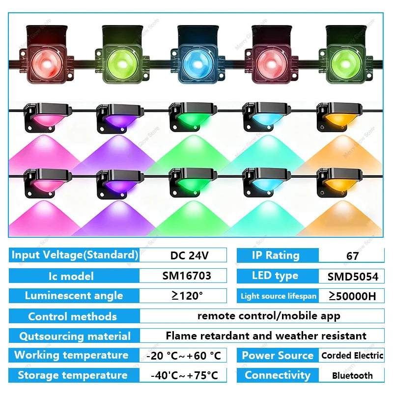 300FT Permanent Outdoor Eaves Light - Christmas Decorations Suitable For All Festivals Indoor And Outdoor