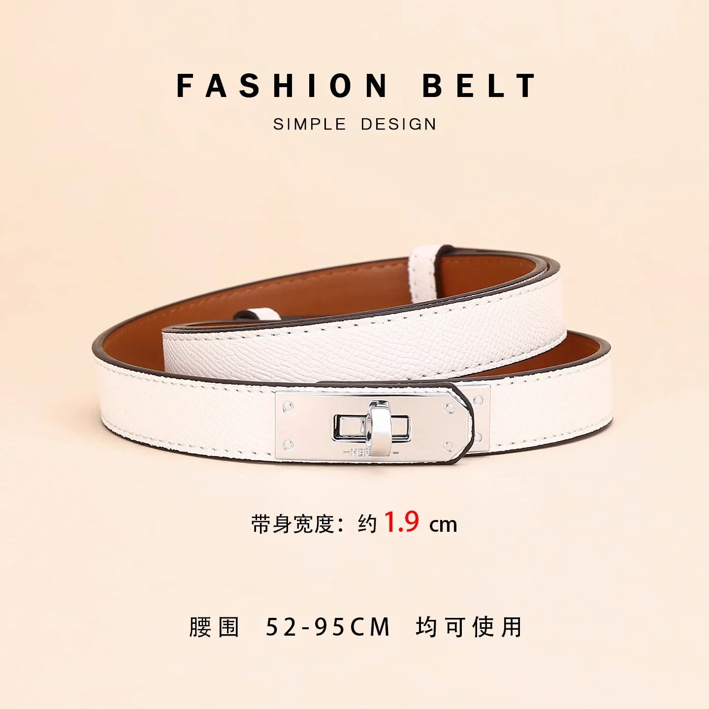 Adjustable Plutonium Leather Ladies Dress Accessories Slim Belts - Thin Women Belt Belts Alloy Buckle