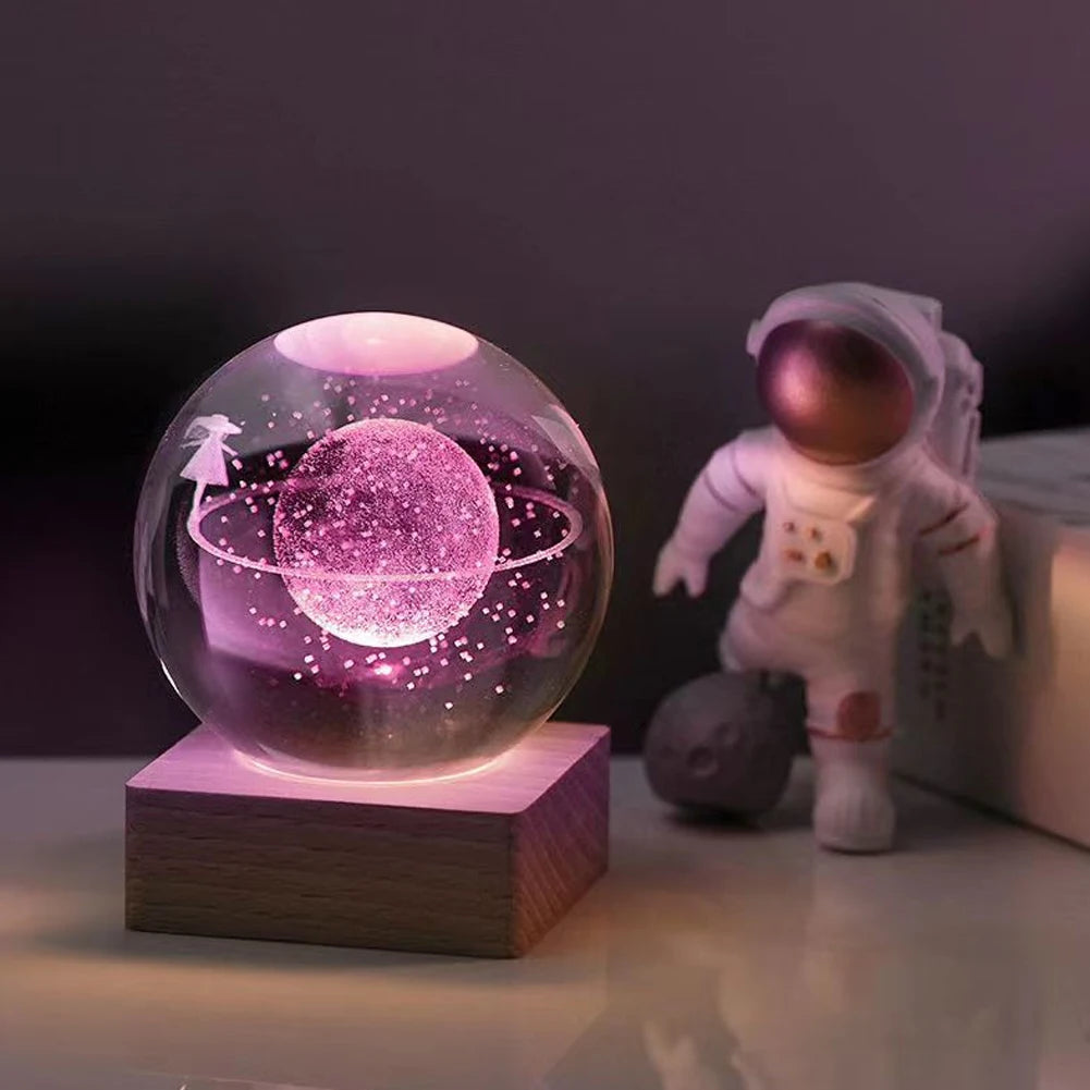 3D Crystal Ball Solar Planet System