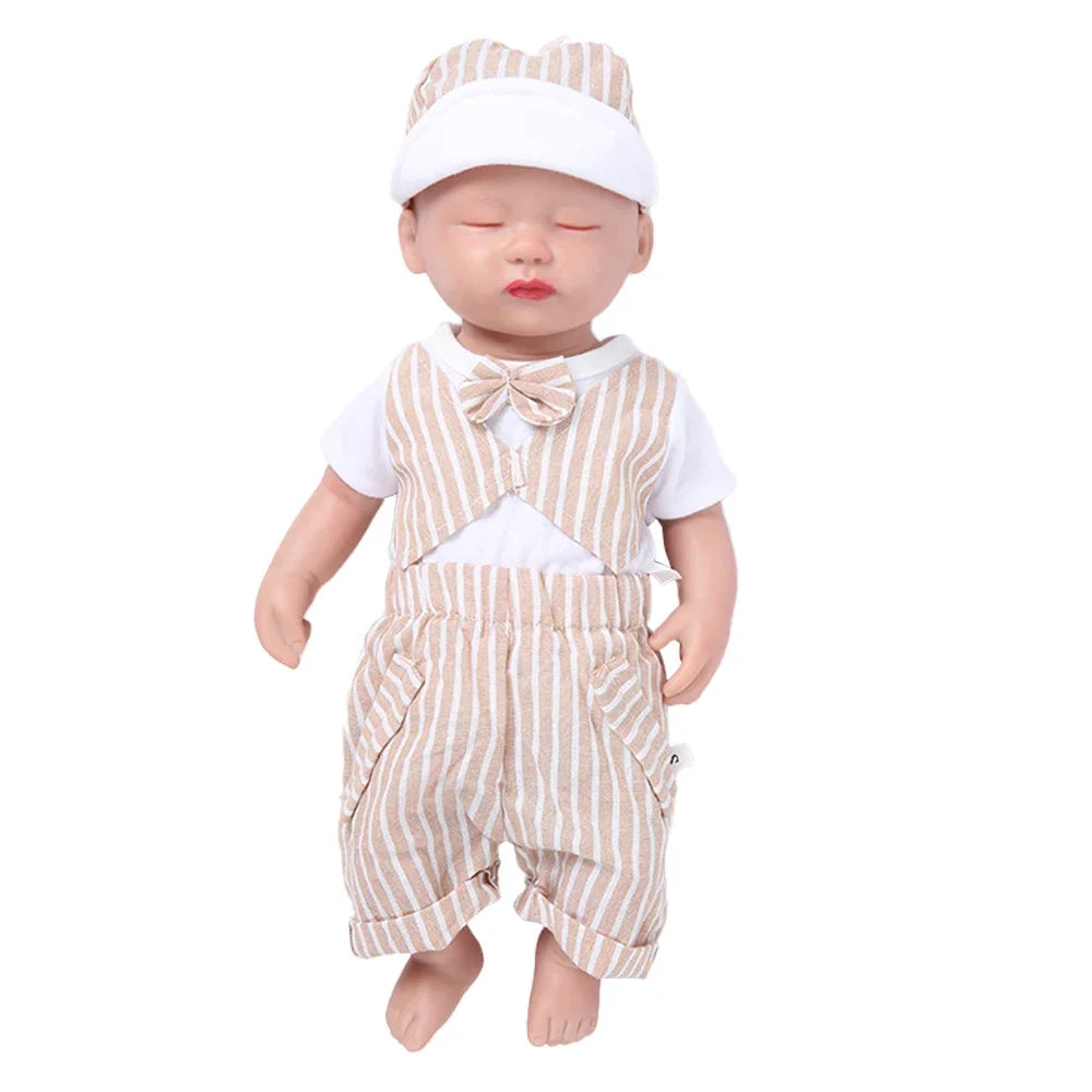 100% Full Silicone  Doll  Realistic Baby Toys -  Lifelike Newborn Baby - DIY Painted Dolls Kit for Children