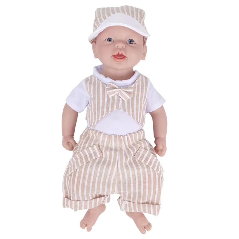 100% Full Silicone  Doll  Realistic Baby Toys -  Lifelike Newborn Baby - DIY Painted Dolls Kit for Children