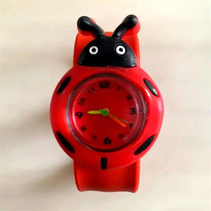 30 Cartoon Styles Children Watches - Colorful Bend Slap Strap - Clock Random Style