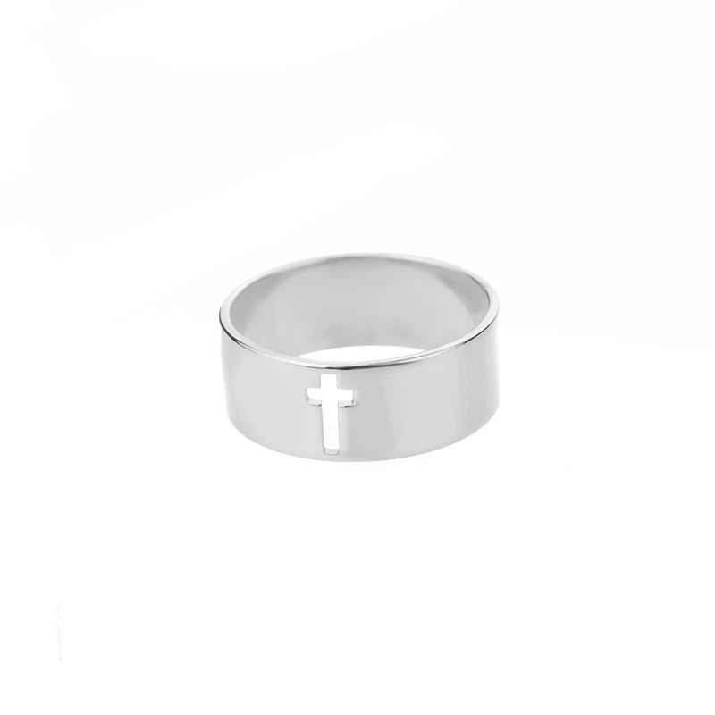 Vintage Lotus Rings for Women - Teens Stainless Steel  Ring