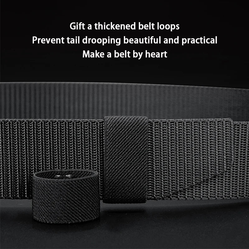 New Golf Sports Elastic Belt Tactical Belt - Metal Automatic Buckle s