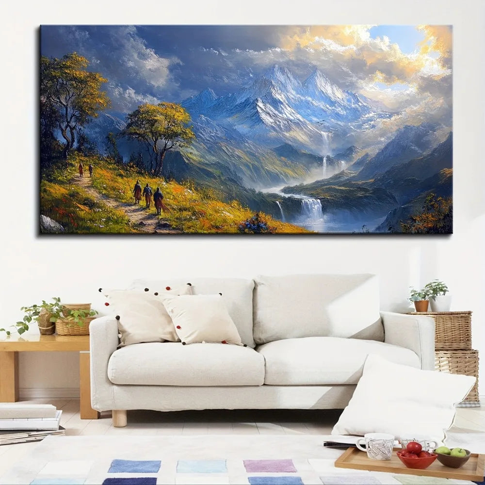 California landscape wall art painting