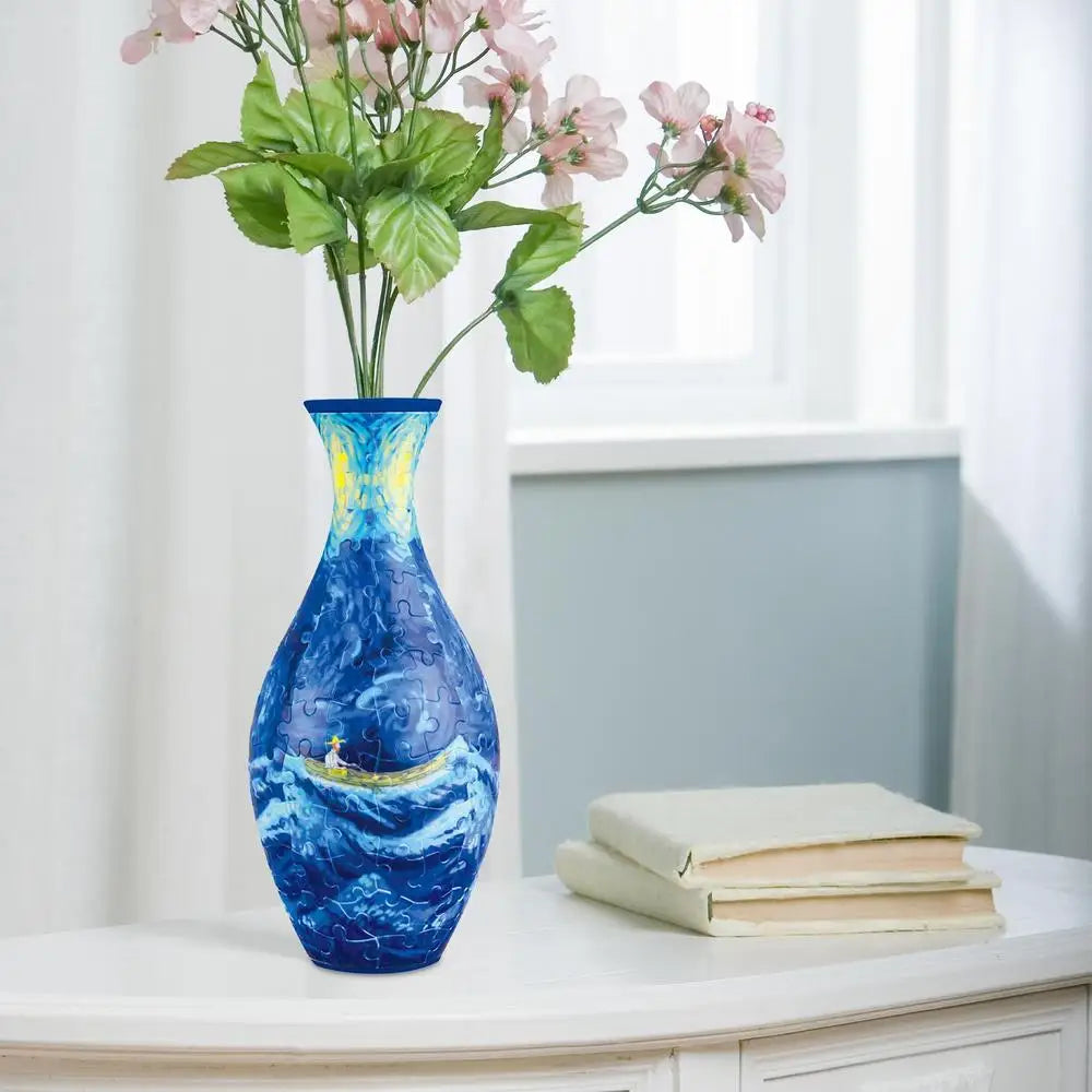 Puzzle Vase For Adults -  Puzzle Flower Pot - Jigsaw Puzzle Planter Flower Vase