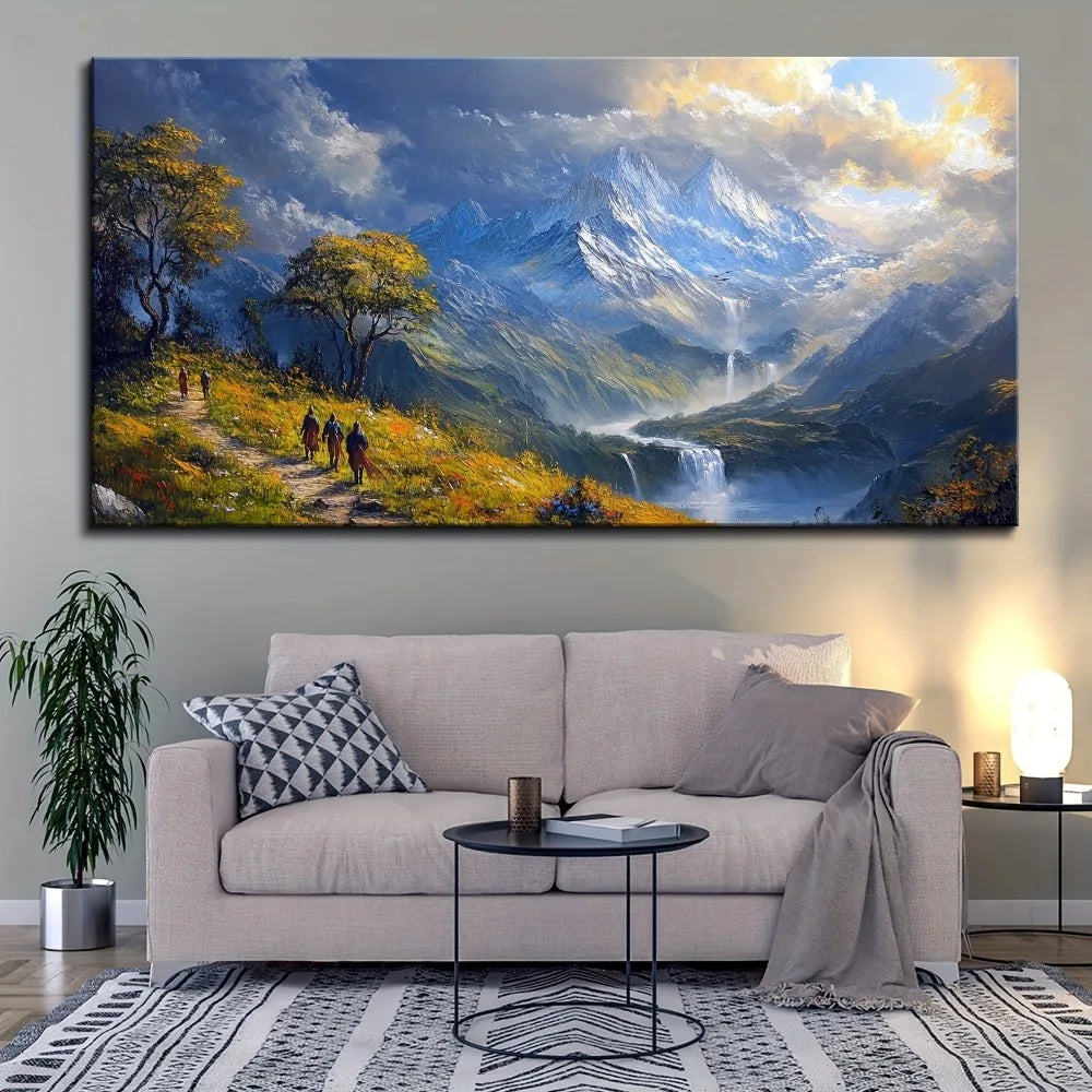 California landscape wall art painting