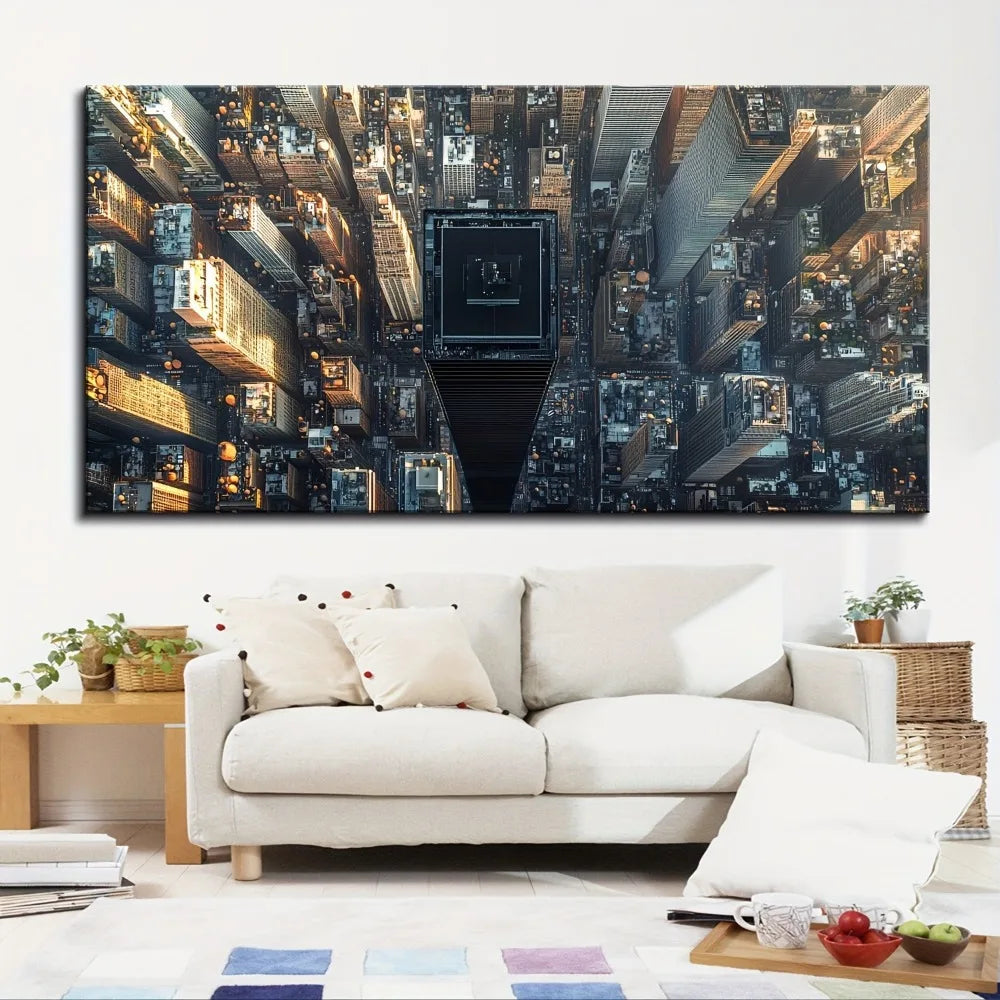 New York City oil painting