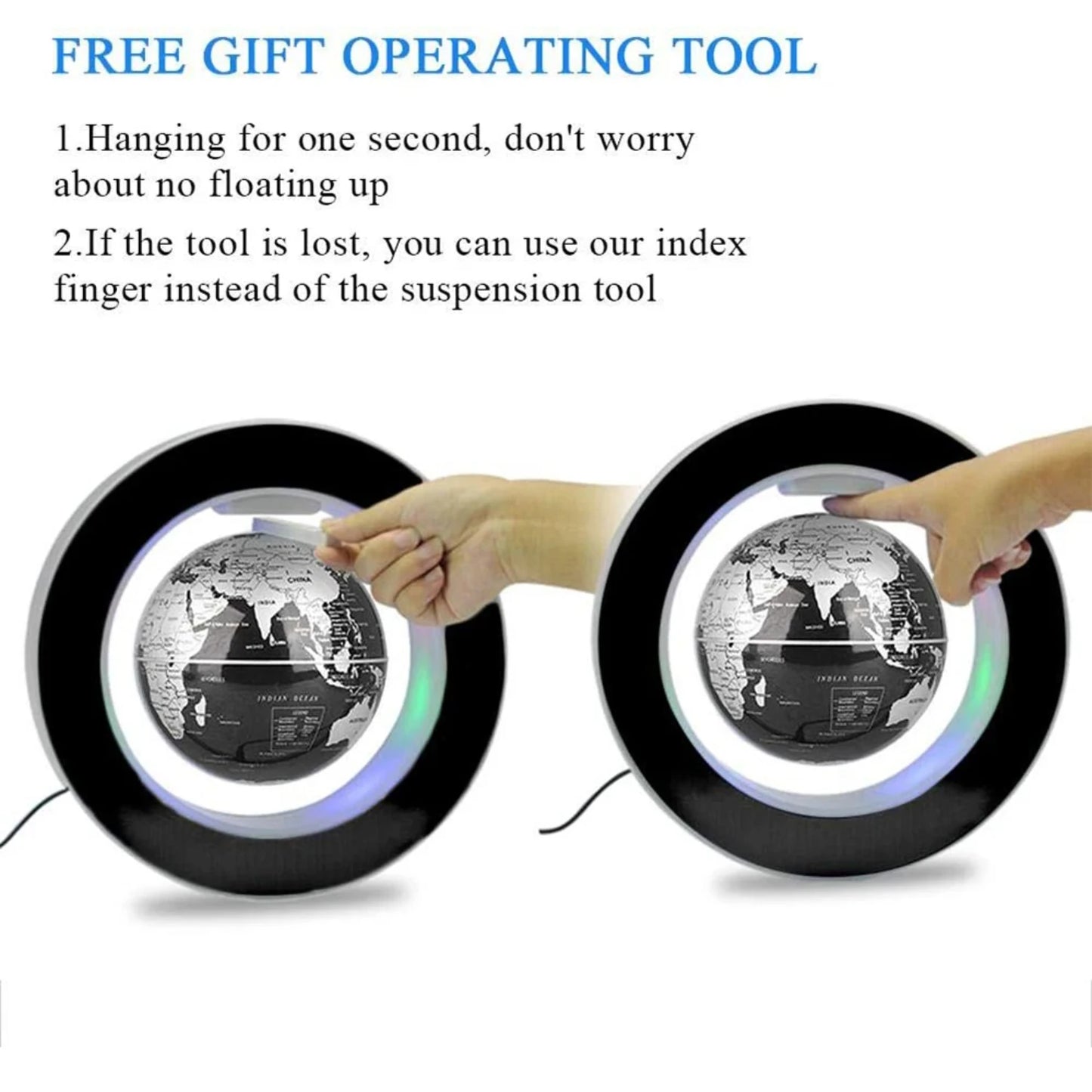 Levitation Globe Lamp World Floating Decoration