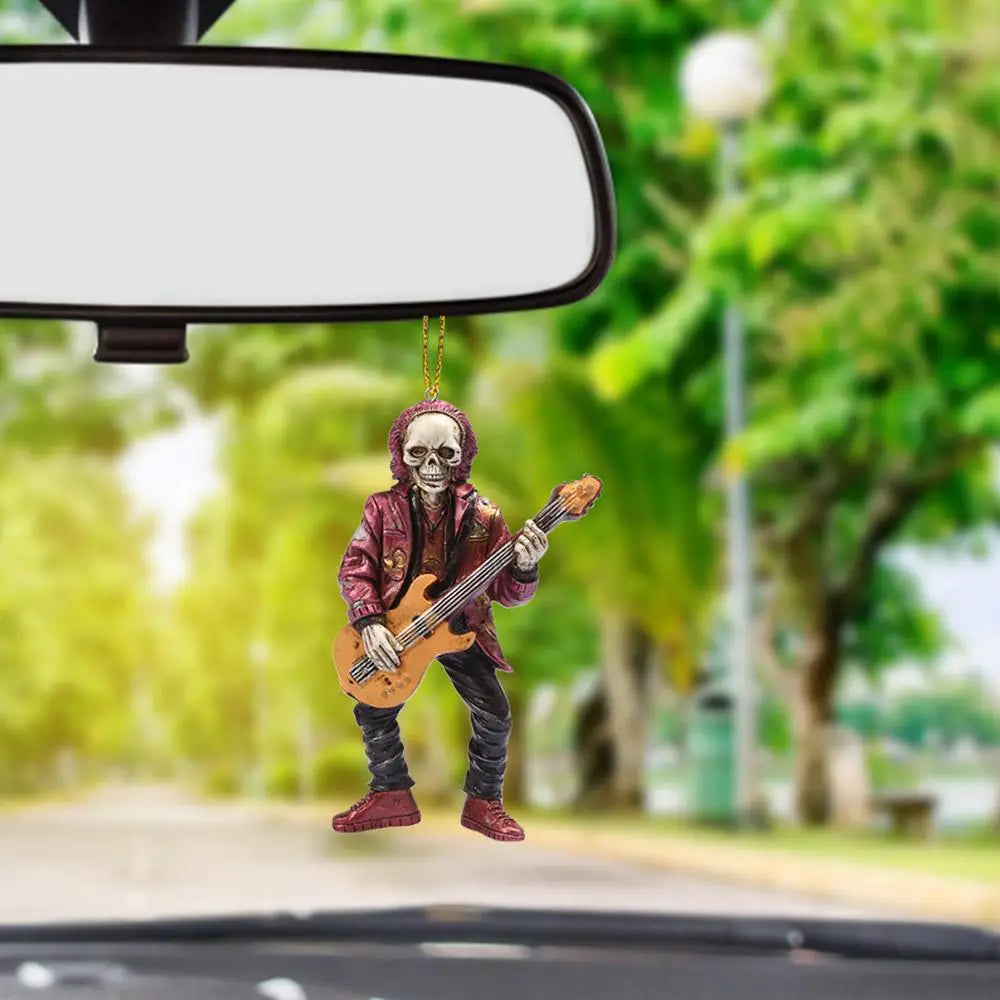 Halloween Rock Skull Band - Doll Halloween Party Celebration - A Gift For Rock Musicians