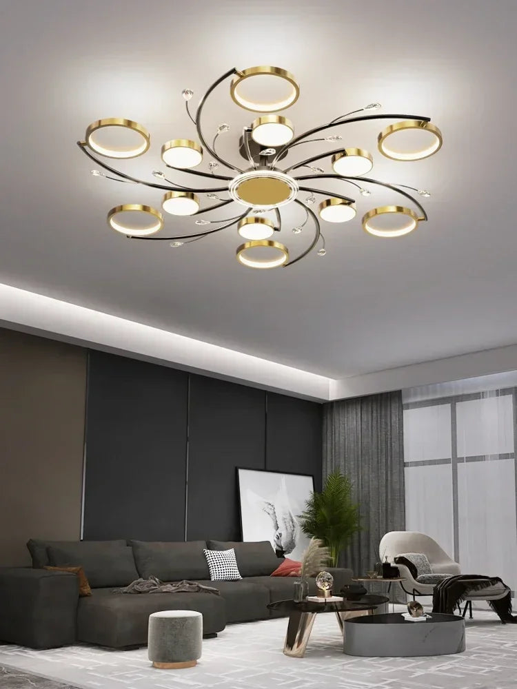 Nordic Modern Minimalist LED Chandelier, Living Room, Dining Room