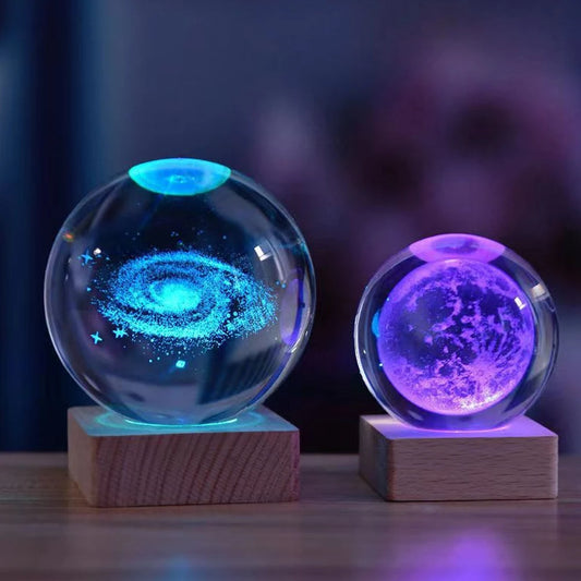 3D Crystal Ball Solar Planet System