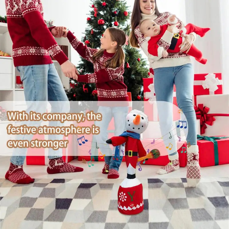 Santa Claus Dancing Doll - Christmas Santa Claus Plush Toy Christmas - Battery Operated Musical Figure