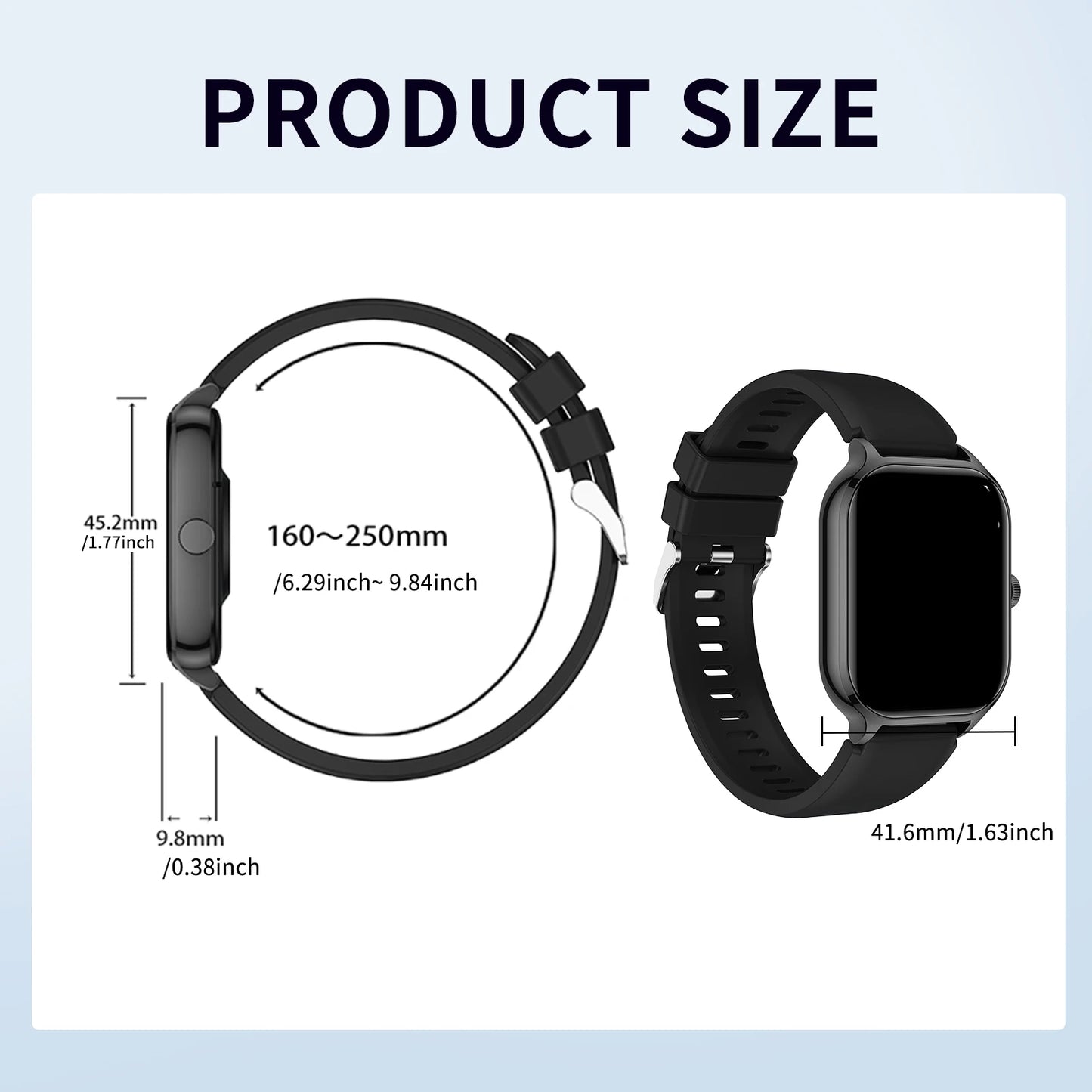 Smart watch wireless calling/dial Sport mode