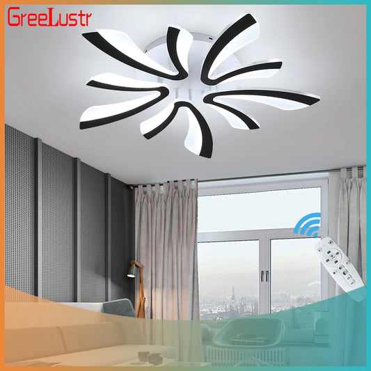 Modern Acrylic Ceiling Lamp Led Light - Tree Branch Design Chandelier  - Living Dining Room Fixture Lustre