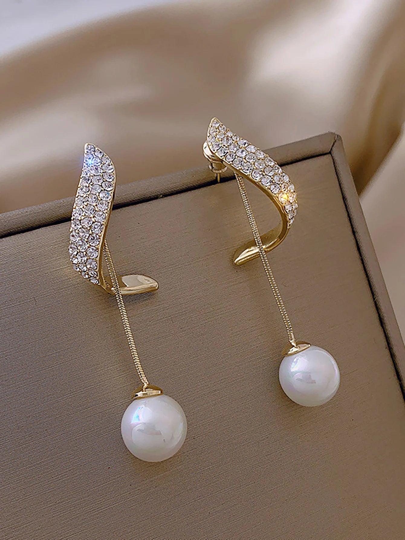 2PC Women's Fashion Multi Style Long Irregular tassel Earrings