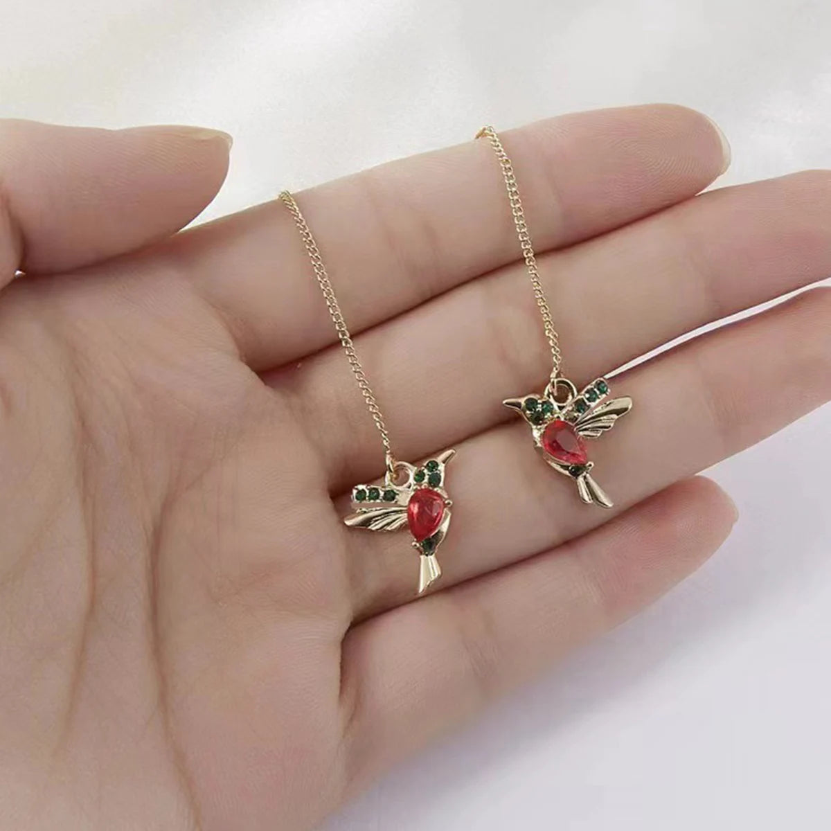 2PC Women's Fashion Multi Style Long Irregular tassel Earrings