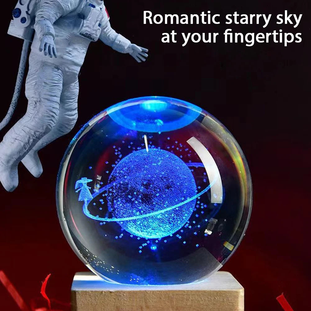 3D Crystal Ball Solar Planet System