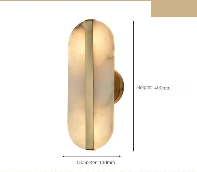 Modern Creative Marble Wall Lamp