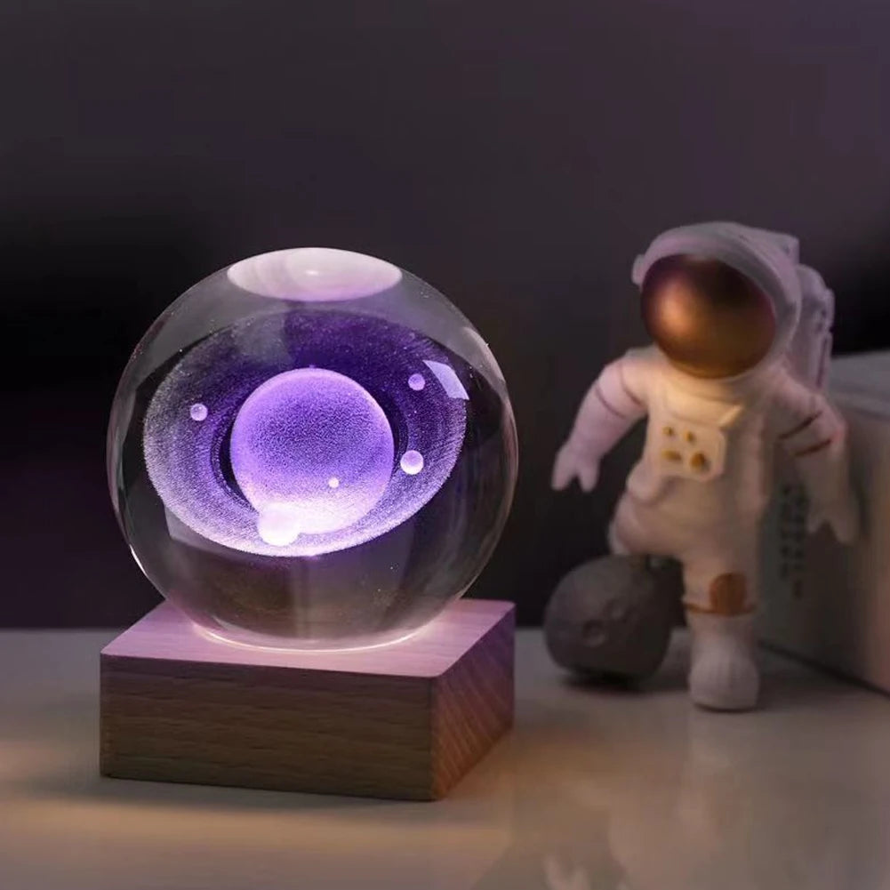 3D Crystal Ball Solar Planet System