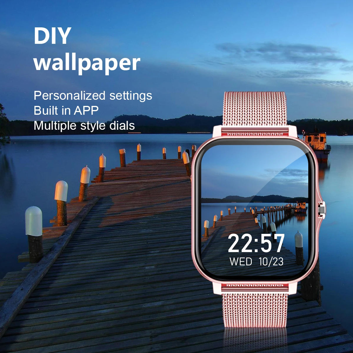 Smart watch wireless calling/dial Sport mode
