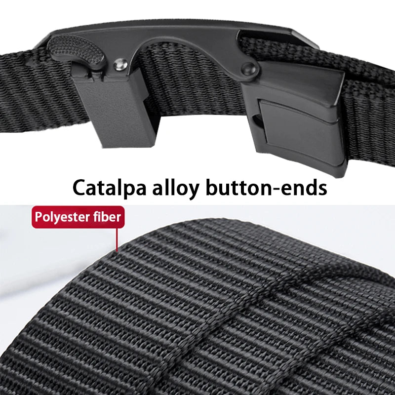 New Golf Sports Elastic Belt Tactical Belt - Metal Automatic Buckle s