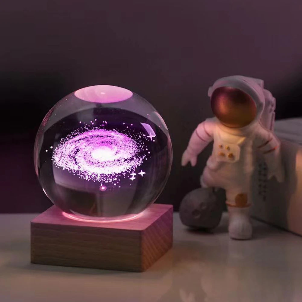 3D Crystal Ball Solar Planet System