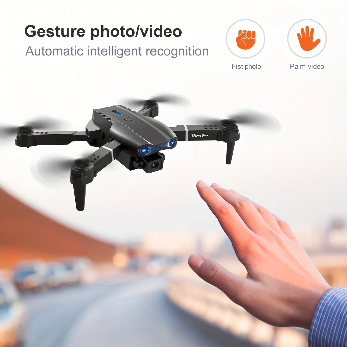 Professional RC Drone, - WIFI Dual Camera RC Quadcopter