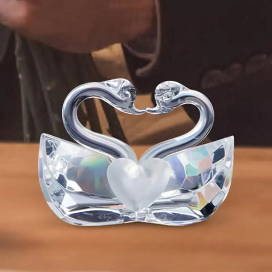 Duck Decor Glass Crystal  Glass