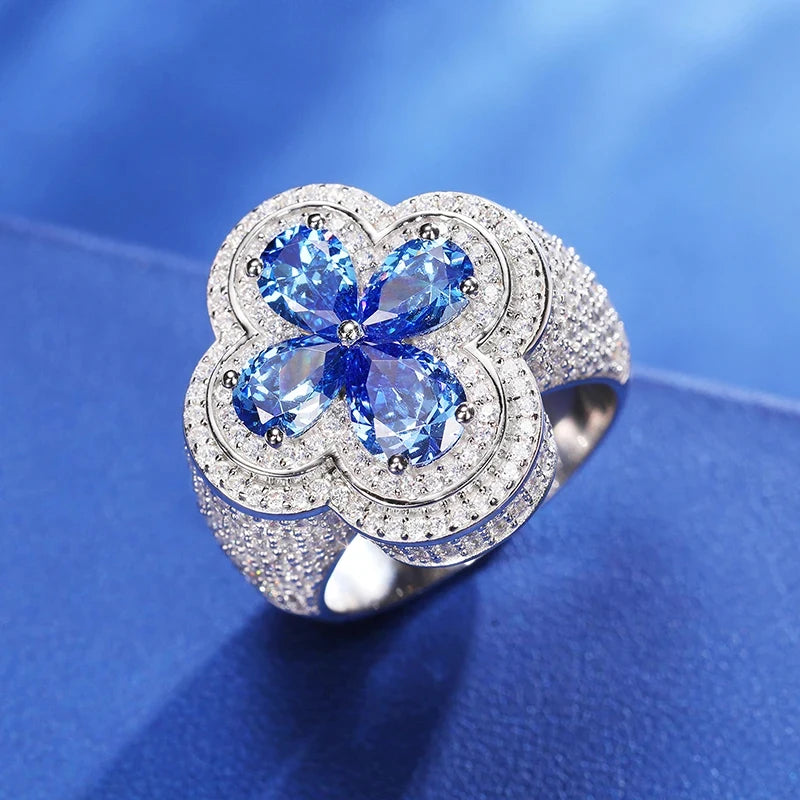 Original Design 925 Sterling Silver Moissanite Ring For Women  or Men
