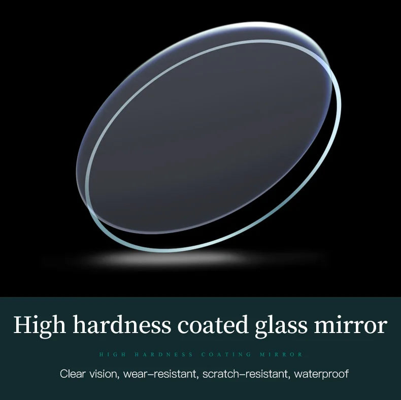 Moon Phase Men's Watches - Original Waterproof Luxury Quartz Watch Stainless Steel Chronograph