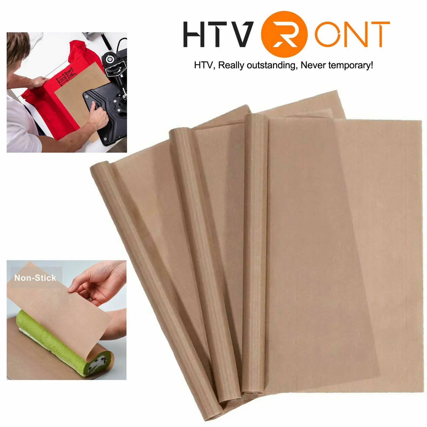 3pcs -12X16" Reusable Heat Resistant Baking Sheets - Oil-proof Paper Cloth Oven Pad Baking Mat