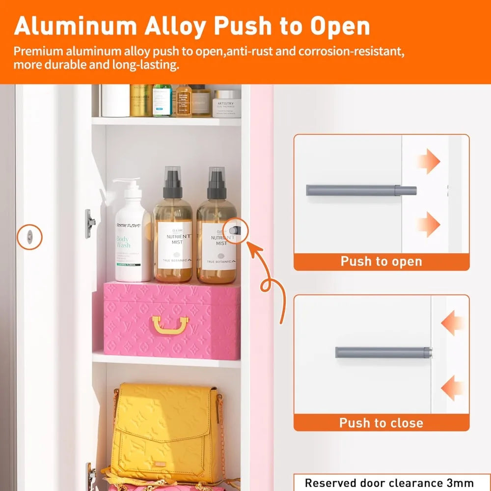 Makeup Vanity with Lights and 2 Mirror, Vanity Table with 3 Lighting Modes and Stool Set, Large Dressing Table with Drawers, Va