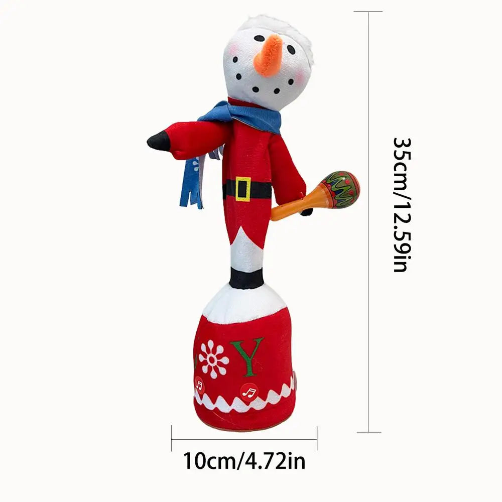 Santa Claus Dancing Doll - Christmas Santa Claus Plush Toy Christmas - Battery Operated Musical Figure