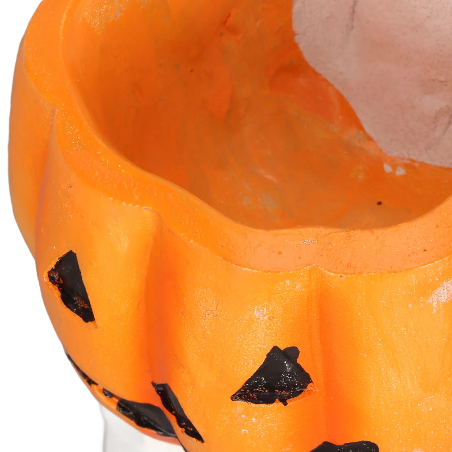 Halloween Ghost Dog Statue Resin Pumpkin Dog -  Cute Spooky Ghost Dog Figurine for Indoor Outdoor