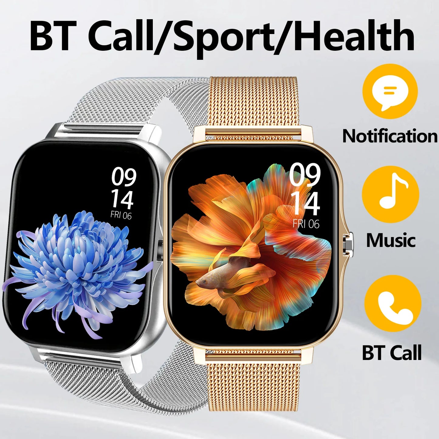 Smart watch wireless calling/dial Sport mode