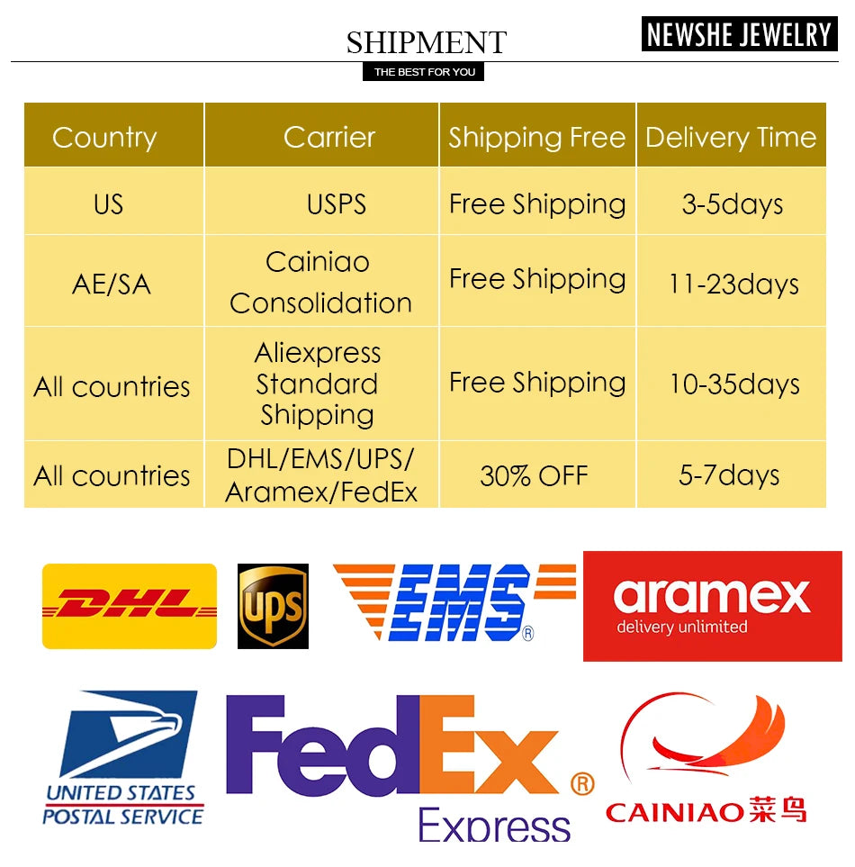 925 Silver Ring - Yellow Gold Jewelry -Luxury Solitaire Round Cubic Zircon Diamond Rings