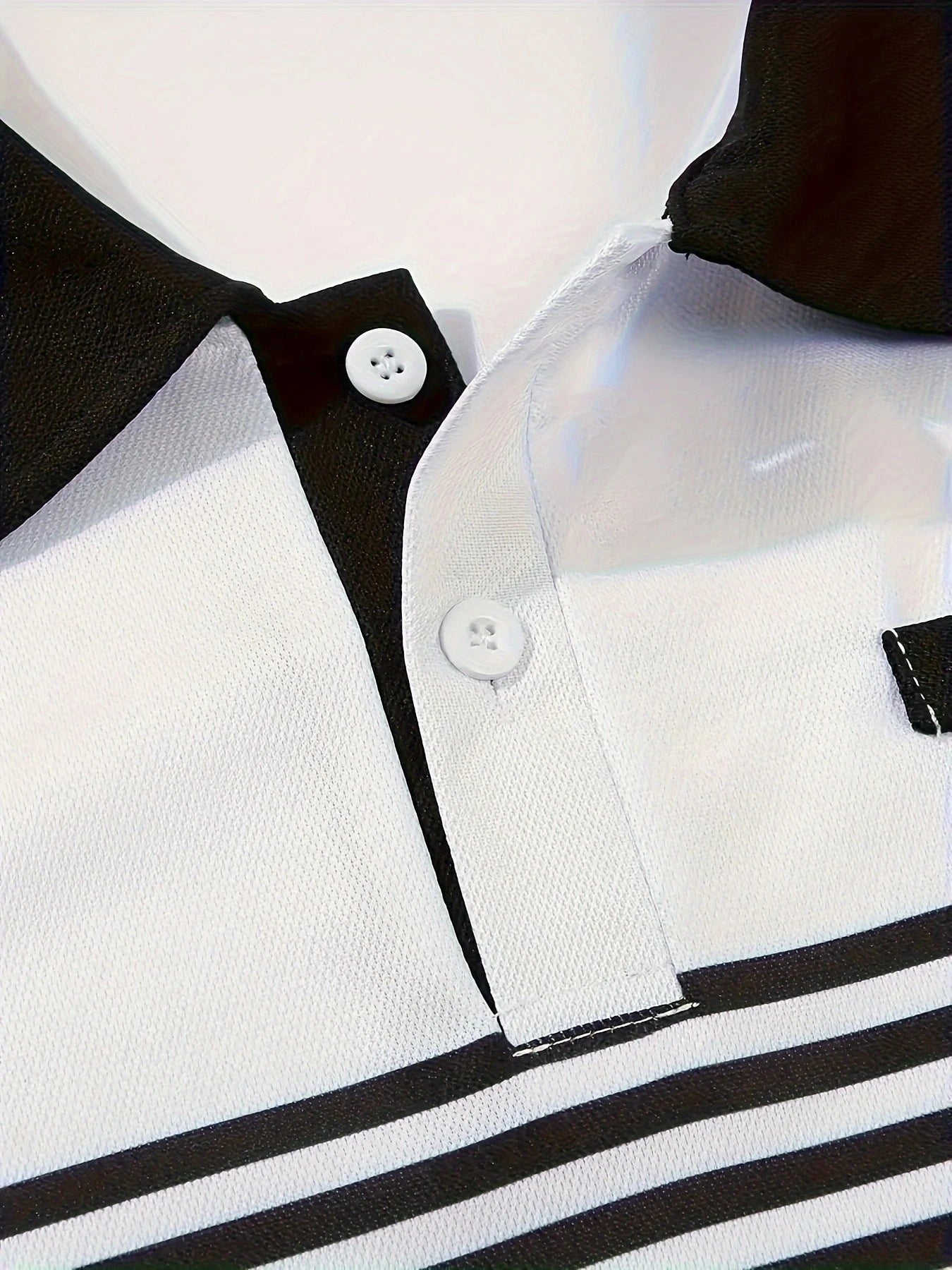 Short sleeved summer  men's casual polo shirt