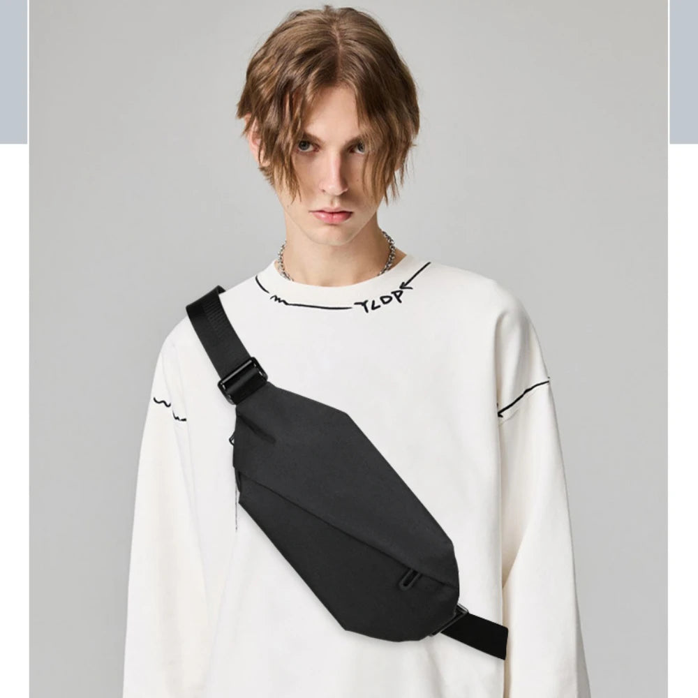 Men's Crossbody - Large Capacity Casual Shoulder Fashion - Multi-functional Chest Bag