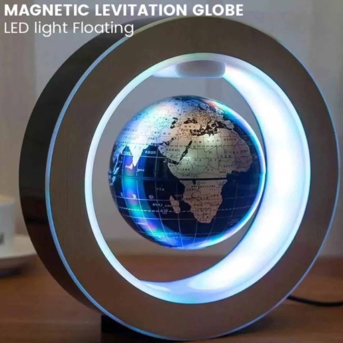 Levitation Globe Lamp World Floating Decoration