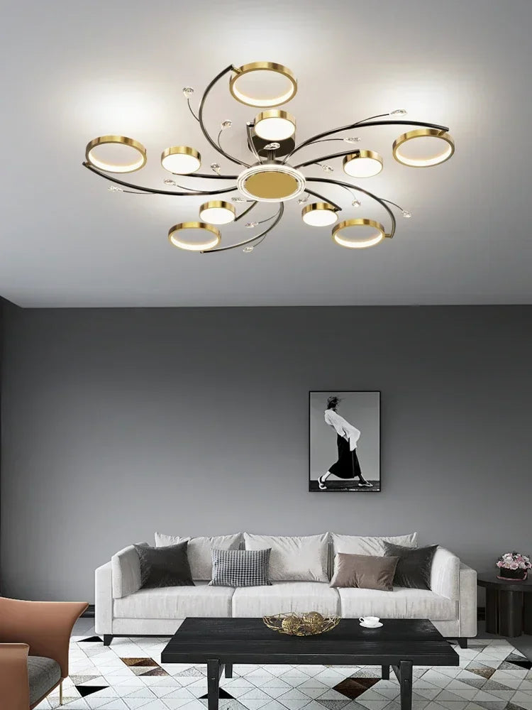 Nordic Modern Minimalist LED Chandelier, Living Room, Dining Room