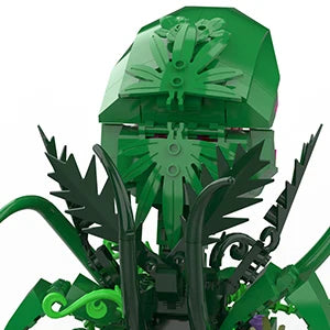 Audrey 2 Piranha Plant Bricks Compatible with Lego,-  Little Shop of Horrors Flowers Building Blocks,
