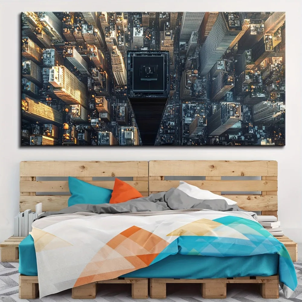 New York City oil painting