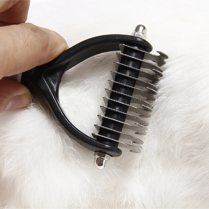 Professional Dog Brush - Pet Hair Remover -  Dog Grooming Comb Removes Hairs - Cats & Dogs Animal Hair BrushItems