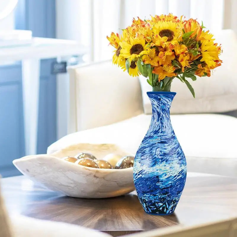 Puzzle Vase For Adults -  Puzzle Flower Pot - Jigsaw Puzzle Planter Flower Vase