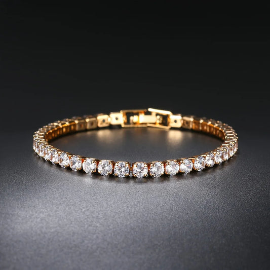 New Pure Copper Tennis Chain Bracelet